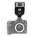FocusFoto YINYAN CY-20 Universal Hot Shoe On-Camera Flash Speedlite Electronic Speedlight with Sync Port for Nikon Canon Panasonic Olympus Pentax Alpha Digital DSLR Camera Flash Light