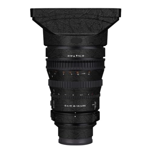 Capuchon d'objectif Sony FE PZ 28-135mm F4 G OSS anti-rayures Splash Ultra Noir