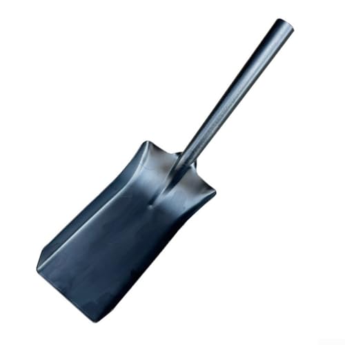 Pala de metal de 41 cm para una fácil limpieza para chimeneas, parrillas y uso en el jardín