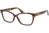 Gucci Gucci-Logo Women's GG0634O 002 Havana Full Rim Rectangular Eyeglasses 55mm