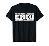 Lustiges Reinhold Geschenk Reinhold Spruch