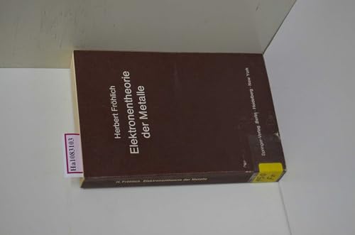 Elektronentheorie der Metalle
