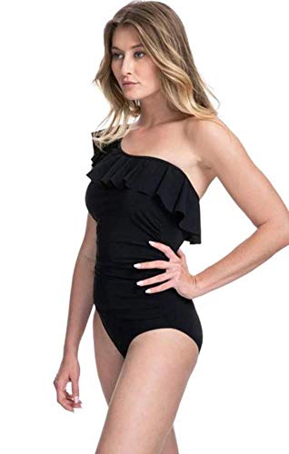 Profile by Gottex Women's Standard Ruffle Shoulder One Piece Swimsuit2
