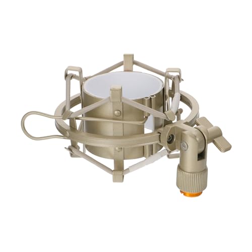 BESPORTBLE Shockproof Mount for Microphone Mic Suspension Clip Durable Design Vibration Isolation for Studio Use for Broadcasting Rooms and Video Studios