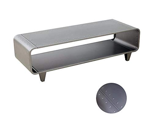 Dipamkar® mobile TV in metallo, Supporto TV Moderno, tavolino,...
