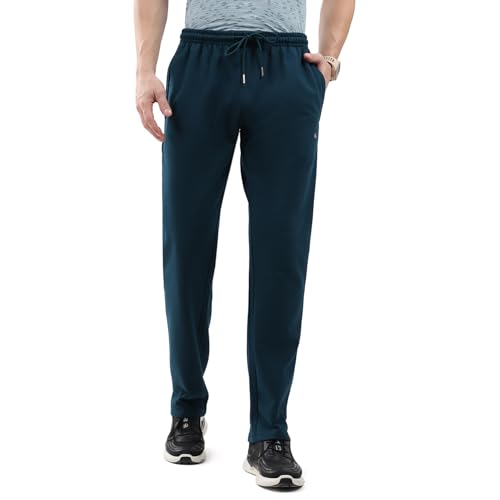Image of Monte Carlo Men's Regular Fit Solid Track Pants | Drawstring Closure | Side Pocket Sports Lower | Comfortable & Stylish Lower for Men's