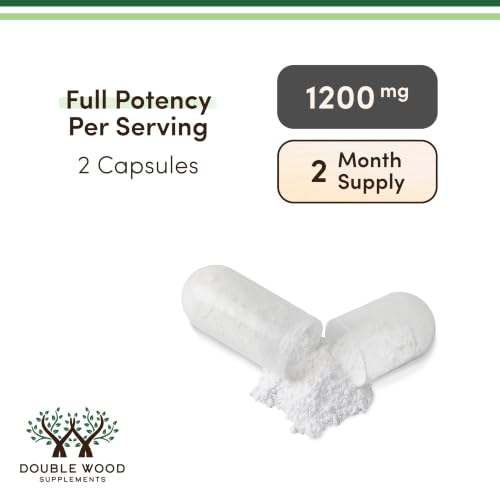 Image of L Citrulline Capsules - 99% Tested Purity - 1,200mg Per Serving for Muscle Recovery, 120 Count by Double Wood