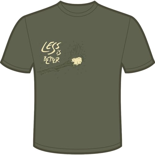 T-shirt Mellow kaki chiné idéal pour les sorties décontractées en taille L