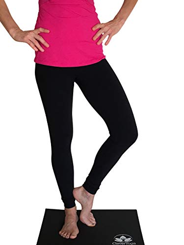 Clever Yoga Balance Pad For Exercise And Physical Therapy | Non-Slip Foam Pad For Fitness,Yoga, Strength And Stability Training | Use As Knee Pad Or Meditation Cushion (Extra Large, Black) #TOP6