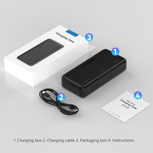 Caja de carga para Action 4 que soluciona la falta de batería y pérdida de tarjetas 4