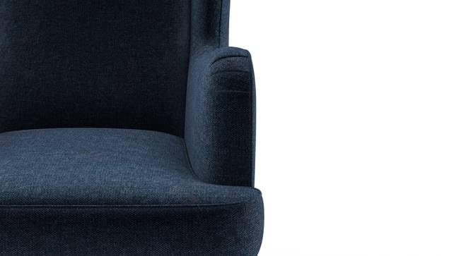 Image of Lakdi The Furniture Wingback Lounge Chair for Living Room with Premium Fabric, High-Density Cushion & Soft Padded Seating, Modern Comfortable Armchair | 5 Years Warranty | Free Assembly - 15185144