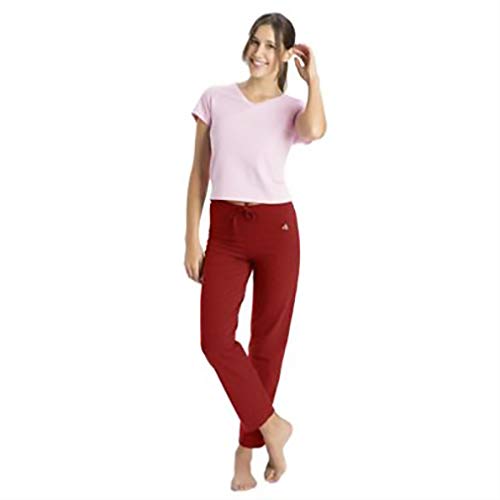 Image of Jockey Women's 1301-01-24X7 Track Pant, Redwood Melange, XL