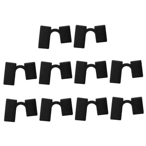 ROMISBABA 10個 箸練習用ヘルパー プラスチック製 耐久性のあるトレーニング補助具 や初心者向け で変形しにくい素材 家やレストラン用