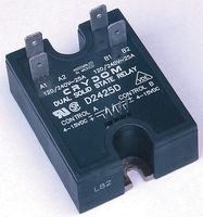 CRYDOM D2440D-10 D24 Series 40 A 24 to 280 V Random Turn-On DC Control Dual Solid State Relay - 1 item(s)