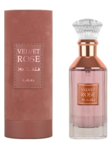 Velvet Rose Eau de Parfum 100ml - Attar Arabe de Dubai for Women - Arabian Fragrance on Oud Rose and Musk