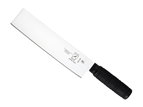 Mercer Culinary Asian Collection Chinese 6-Inch Duck Slicer, Rubberized Handle, Metallic