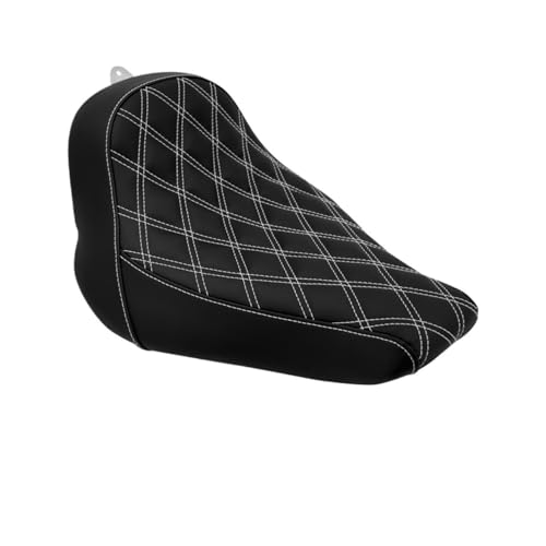 Housse selle moto basse pour réduire la fatigue du pilote sur Fatboy FLSTF