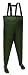 Allen Brule River Bootfoot Chest Waders with Cleated Soles
