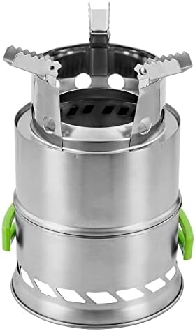 YETO Stainless Steel Backpacking Portable Camping Wood Burning Stove