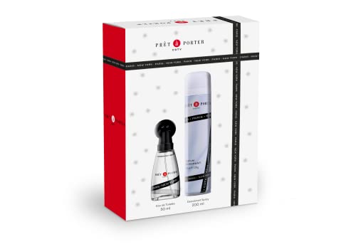 PRET-A-PORTER Set: Eau de Toilette 50ml + Body Spray 200ml