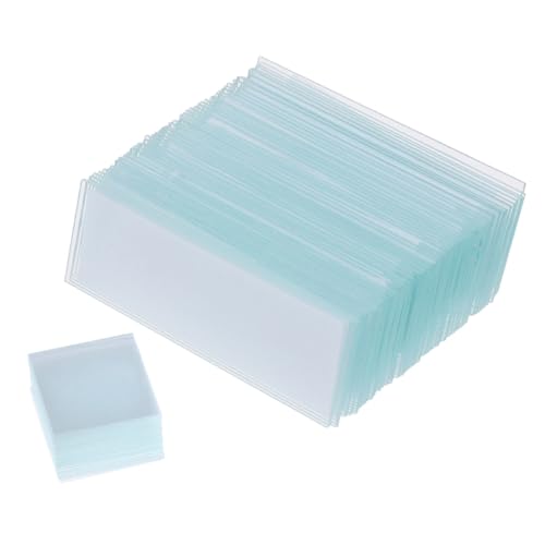 Accessoires pour microscope Healvian en verre pur et transparent pour labo
