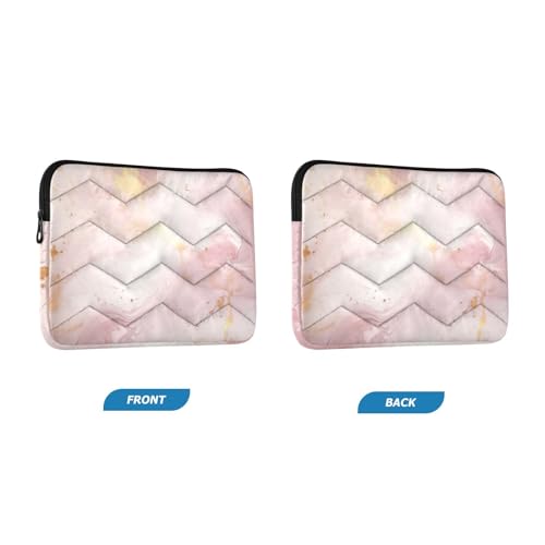 Funda para portátil mármol rosa dorado 13-14 pulgadas miniatura 2
