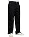 FB County Kackies Outdoor Work Pants for Men, Black, 40 - Unisex Regular Fit, Cotton-Poly, 8.5 oz Twill Pants