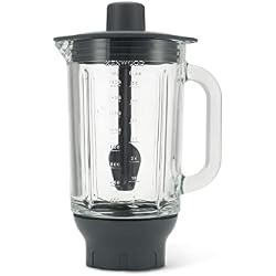 Kenwood KAH359GL Blender Attachment for Kenwood Kitchen Machines Glass and Black