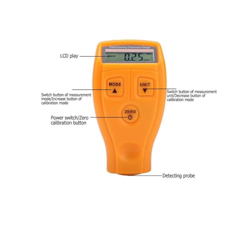 Calibrador Digital de Espesor para Pintura GM200 miniatura 4