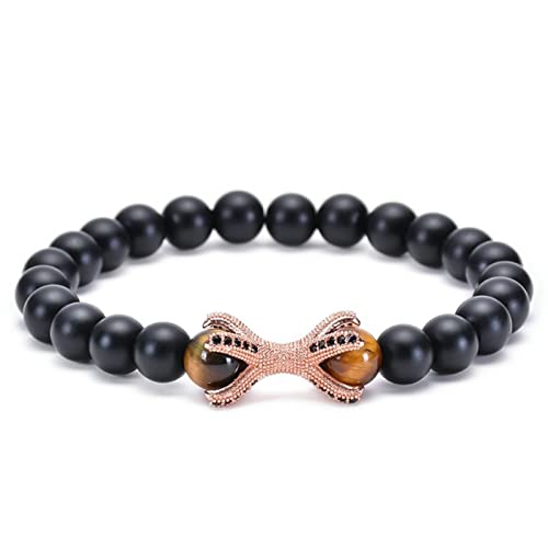 Pierre S pour les femmes bracelet extensible perle du mantra 10 mm homme 17 cm