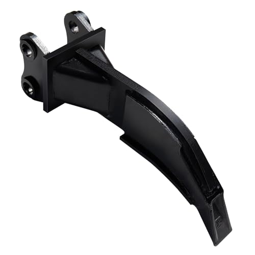 Luqeeg - Disponxe Universal Ripper Universal Ripper, Mini Excavatrice, Backhoe Scarifier des Dents de Ripper à Crochet, 90 Mm / 3,54 Pouces, adapté aux Petites Excavateurs de Machines