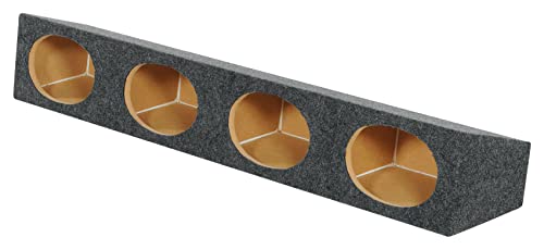 Rockville RS6X9-4 6x9 Speaker Enclosure Box, Double-Angle Design, 4-Hole Mounting, MDF Construction, for Car Audio Enthusiasts