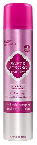 HASK Super Strong Hairspray, 9 Ounce
