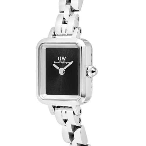 Montre Daniel Wellington Quadro argentée en acier chic - 5