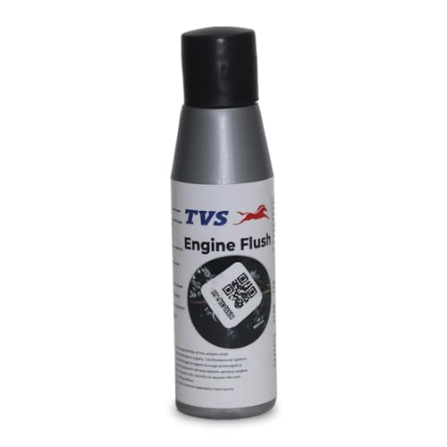 Image of TVS Racing Flush for Motorbike Engines| Removes Sludge| Improves Mileage| Clean & Protect Engine| 50ml Bottle,