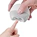 Electric Nail Clipper with USB Charging, Nail Chip Storage Electric Nail Trimmer, 2 Speed Levels for Babies, Seniors and Adults (White)