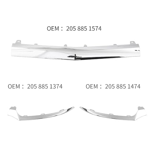 Garde de protection de diffuseur Benz Classe C W205 C300 C63