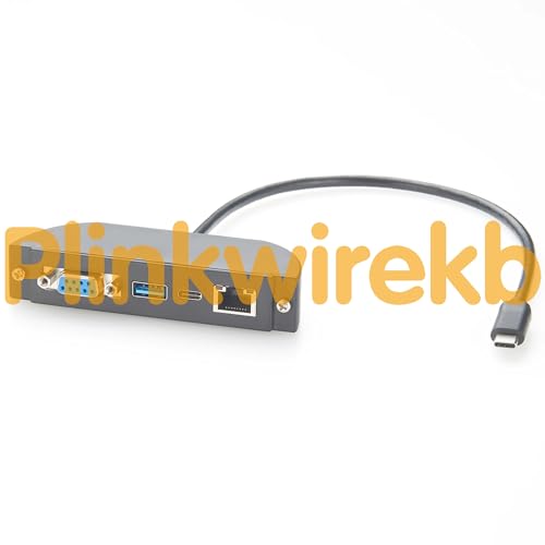 Rallonge Panel Mount USB-C vers DB9 RS232 RJ45 PCM-KW-565 pour intégration châssis 0,3m