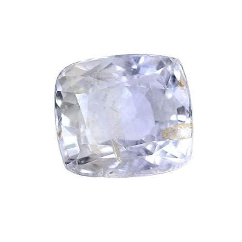 kirti sales Safed Pukhraj White Pokhraj Gemstones Original 13.00 Carat Certified Ceylon Real White Sapphire Stone Unique Cut Gemstone (C348)-picture-46