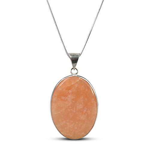 Image of Reiki Crystal Products AAA Yellow Amazonite Pendant Natural Crystal Stone Pendant /Locket with Metal Chain for Reiki Healing and Crystal Healing Gemstone for Unisex (Color : Yellow)