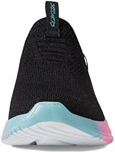 Skechers Kids Ultra Flex 3.0-Color Joy Sneaker, Black/Multi, 3.5 US Unisex Big Kid | Image 5