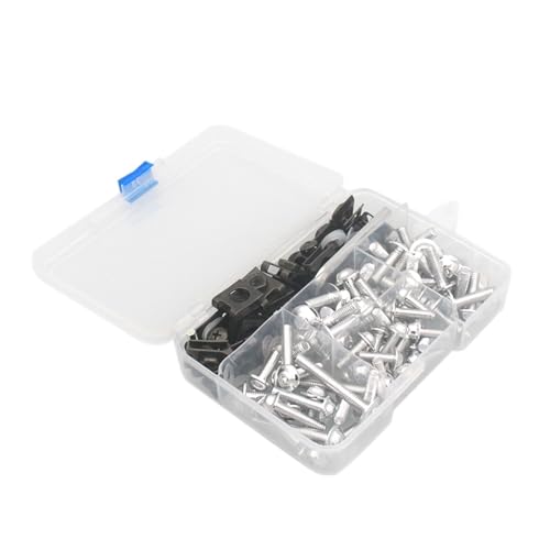 Vis de carénage pour Hornet CBF 600 et CBR600RR en aluminium argenté