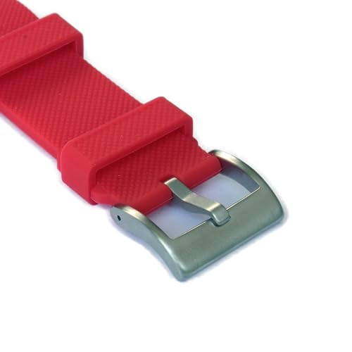 Image of WAMD Quick Release Silicone Rubber Watch Straps - Venus - 20mm, 22mm Watch Straps Compatible with Amazfit, Boat, Fossil, Noise, Realme, Redmi, Samsung, Fastrack Smart Watches