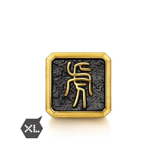 Image of CHOW SANG SANG 999 Gold Charme Chinese Zodiac Charm Bracelet for Men 19cm