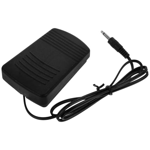 ULDIGI Pedal para Máquina de Coser Eléctrica Recambio Seguro y Duradero con Cable de Alimentación Compatible con Máquinas Domésticas y Profesionales Control Cómodo y Práctico para Costura