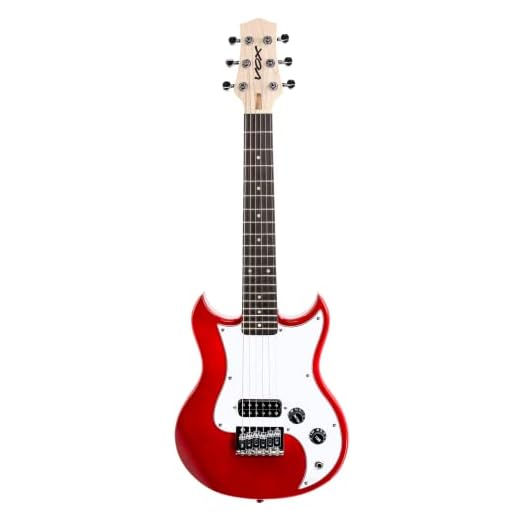 VOX SDC1-RD - Guitarra eléctrica, rojo