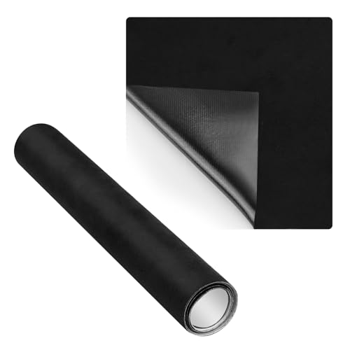 59.06"x15.75" Black Suede Headliner,Suede Fabric Interior Car Wrap