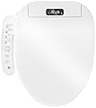 Upgrade Bidet Toilet Seat Elongated, Rear and Feminine Wash, Unlimited Warm Water, Heated Seat, Warm Air Drying, Soft Close Lid, Sense Seat, Smart Bidet Seat Elongated with Night Light