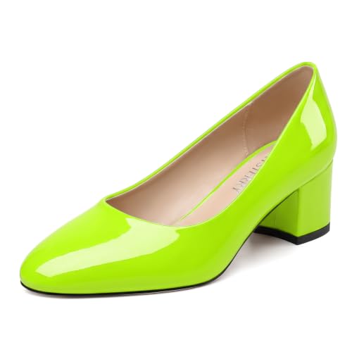 Image of SKYSTERRY Women's Low Heel Dress Pumps Shoes 2 Inch