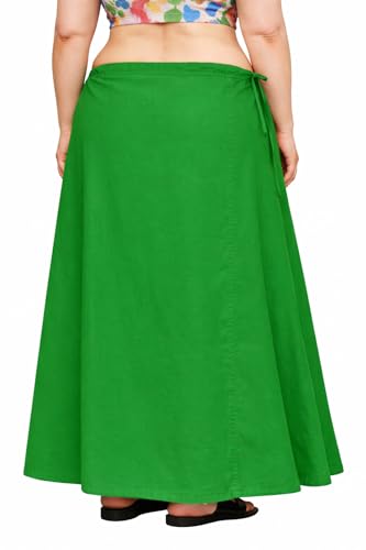 Image of CITIX Pure Cotton Petticoat for Woman Saree | Adujastable Drawstring Waist
